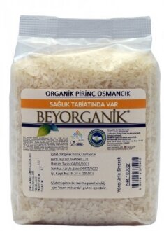 Beyorganik Organik Osmancık Pirinç 1 kg Bakliyat kullananlar yorumlar